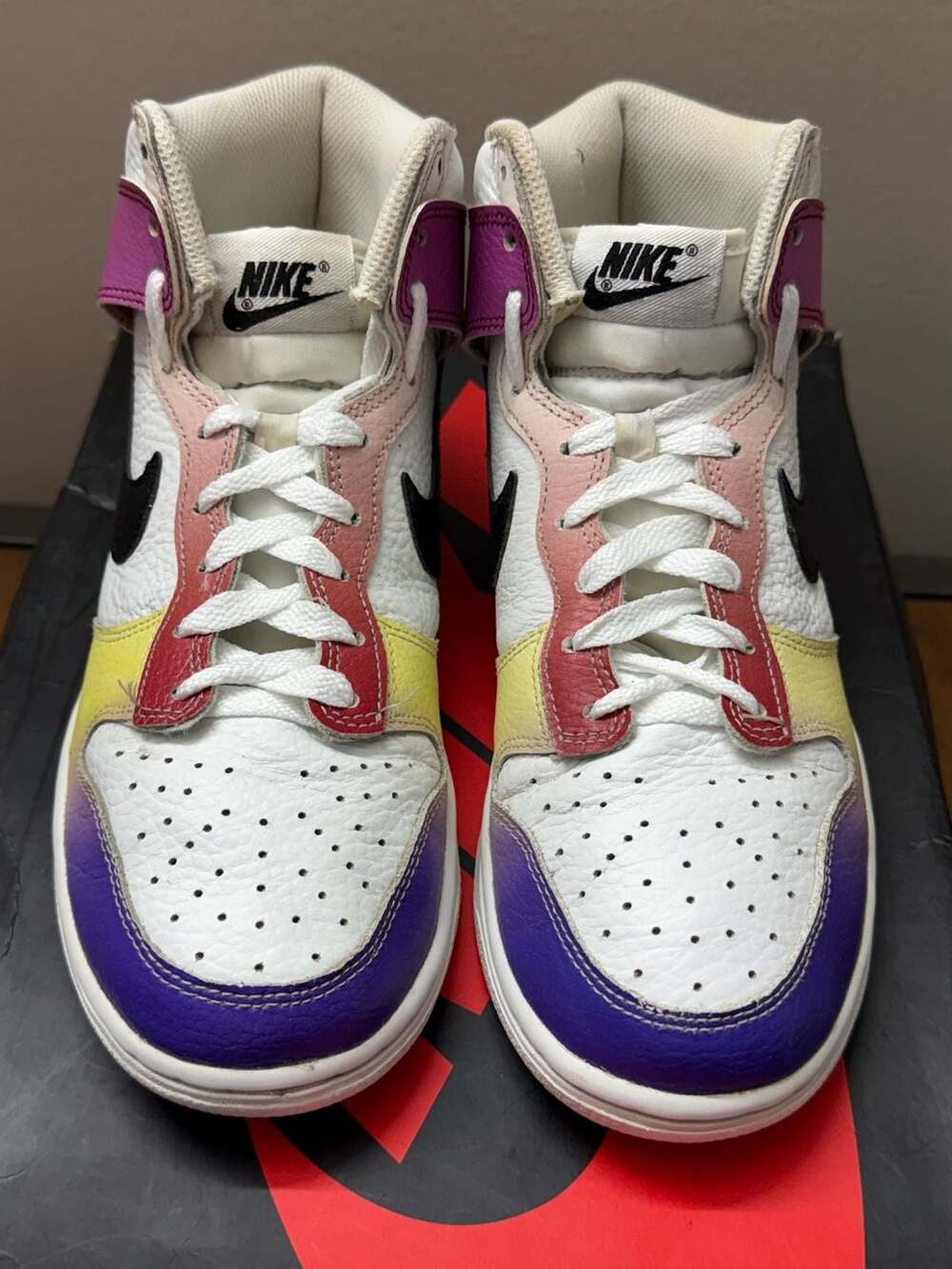 Nike Dunk High Multi-Color Gradient - Picture 2 of 6